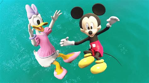 GTA 5 Mickey Mouse Vs Minnie Mouse Water Ragdolls Fails Ep 81