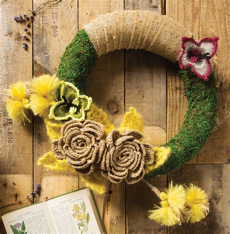 Summer Wreath Crochet Wreath Wreaths Summer Wreath