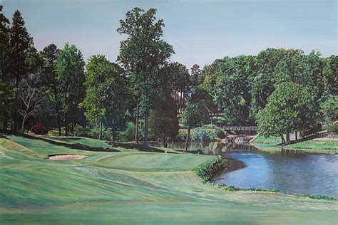 golf course paintings | tommysartworks.com