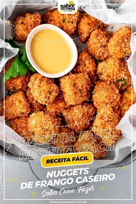 Receita De Nuggets De Frango Caseiro E Saud Vel Saiba Como Fazer Nutri