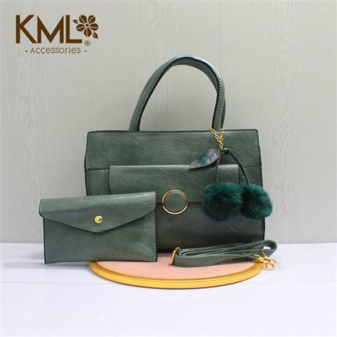 CARTERA MIA VERDE KML ACCESORIOS