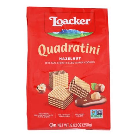 Loacker Quadratini Wafer Cookies Case Of Oz Pack