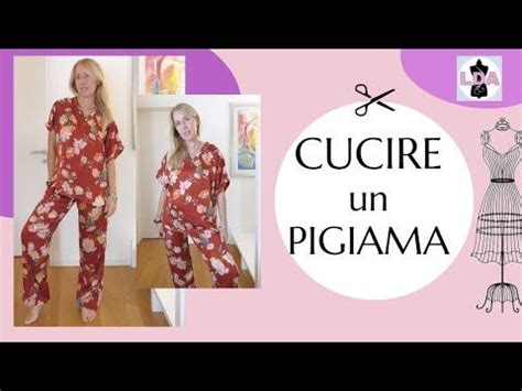 Cucire Un Pigiama YouTube Pigiama Cucito Sartoria