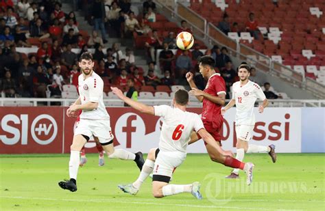 Timnas U22 Indonesia Imbangi Timnas U22 Lebanon Pada Laga Persahabatan