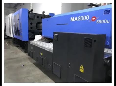 Haitian MA8000 Plastic Injection Molding Machine 800 Ton YouTube