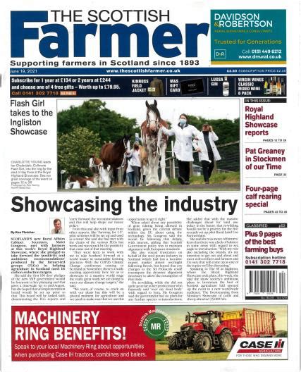 The Scottish Farmer Magazine Subscription