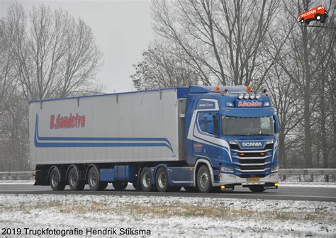 Foto Scania R Van B Sandstra Mesthandel Transport Opslag Bedrijf