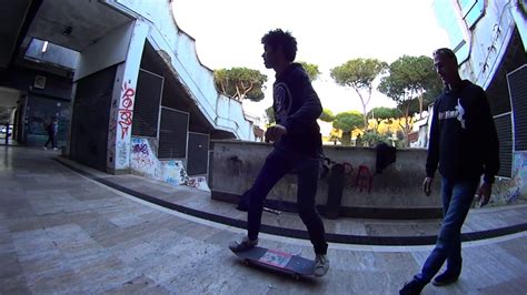 Skating In The Dark Fs Revert Going Up A Sidewalk Blind Skater Youtube