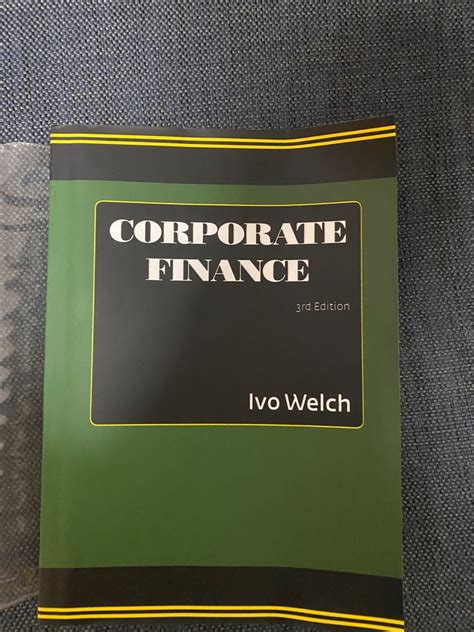 corp fin  ivo welch smu nus ntu uk  undergrad hobbies toys