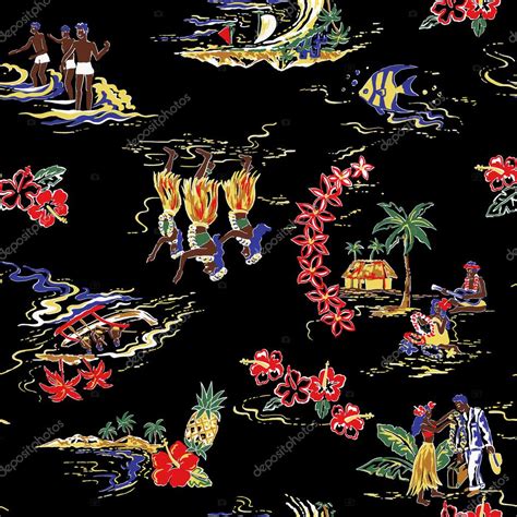 Hawaiian Print — Stock Photo © Daicokuebisu 39415007