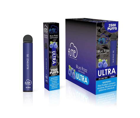 Fume Ultra Puffs Ct Blue Razz Miami K Distribution