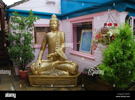Buddha Sculpture At The Glastonbury Experience In Glastonbury High