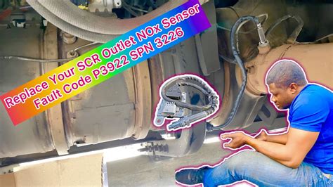 How To Replace SCR Outlet Nox Sensor On Kenworth T680 Peterbilt