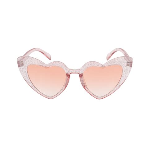 Love Heart Sunglasses Glitter