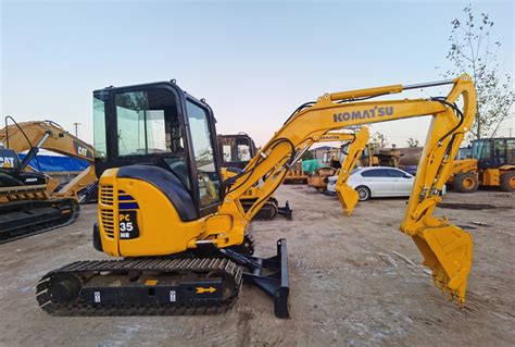 Used Komatsu Pc Mr Mini Ton Excavator Digger Good Condition Original