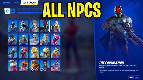 All Npc Locations In Fortnite Chapter 3 Season 1 And Where To Find Them To Complete Your