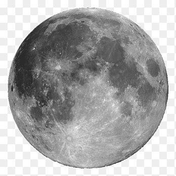 Moon illustration, Lunar phase New moon Full moon, Moon Free ...