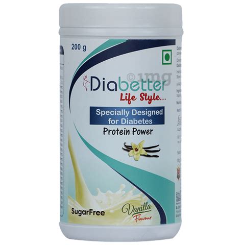 Dr Ethixs Diabetter Life Style Protein Powder 200gm Each Vanilla