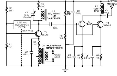 Long Range Fm Radio Transmitter Circuit Diagram Fm Transmitt