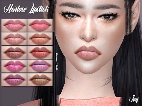 The Sims Resource IMF Harlow Lipstick N 191