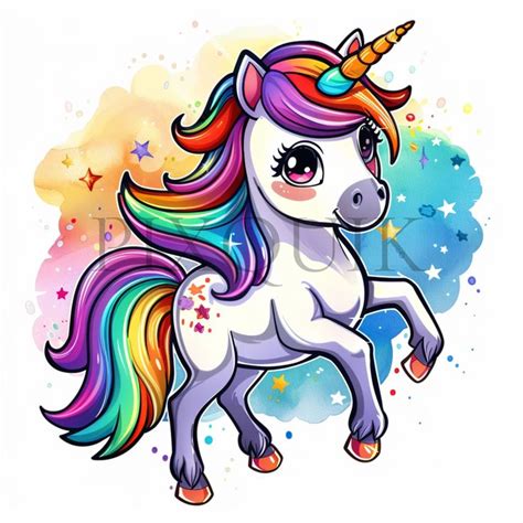 Rainbow Unicorn Clipart 10 High Quality S Magic Unicorn Clipart