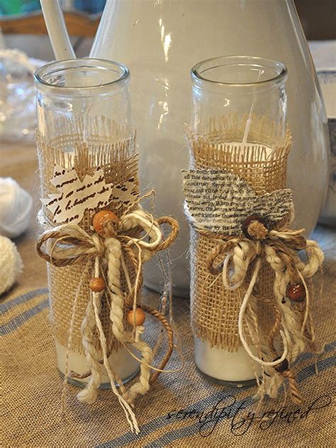 Best Images About Decorating With Burlap On Pinterest Fall Home