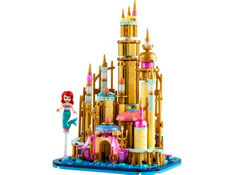 Review: 40708-1 - Mini Disney Ariel's Castle | Rebrickable - Build with ...