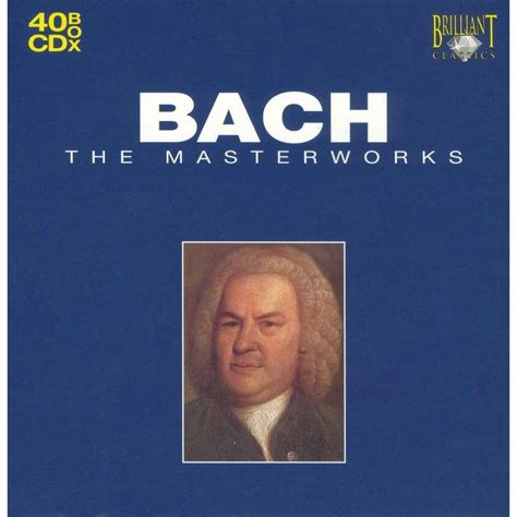 The Masterworks By Johann Sebastian Bach Various Performers CD Box