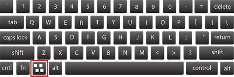 Комбинации клавиш Windows 10 с использованием клавиши с логотипом Windows