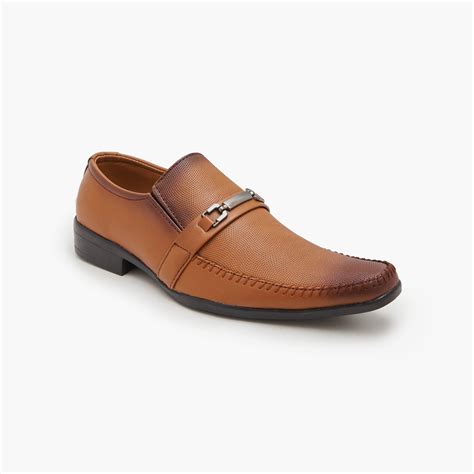 Buy TAN Men's Slip-On Dress Shoes – Ndure.com