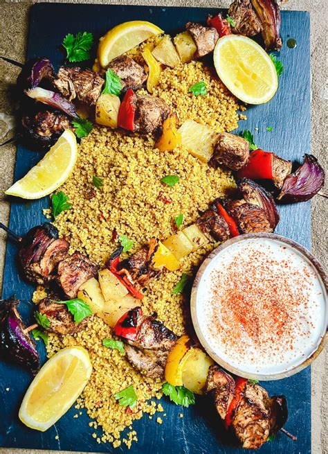 Easy Jerk Chicken Kebabs With Caribbean Couscous Ainsley Harriott