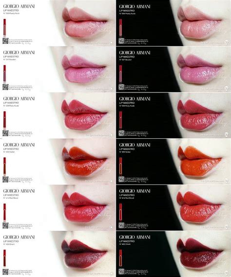 Armani Lip Power Lipsticks Review And Swatches Artofit