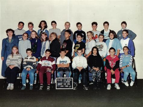 Photo de classe 6ème 3 1995 1996 de 1996 Collège Les Gâtines René