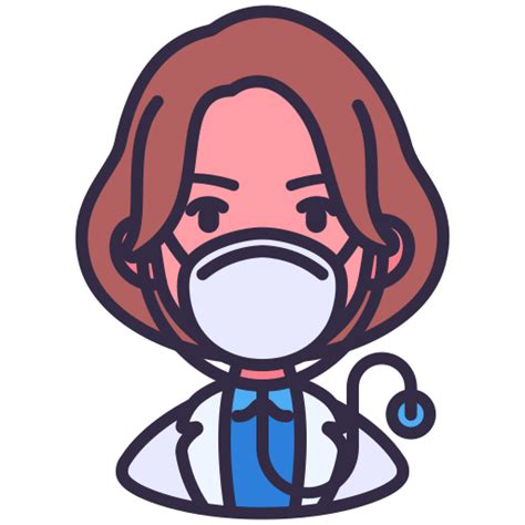 Doctor Medical Mask Avatar Healthcare And Medical Icons