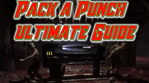 Call Of Duty Ww Zombies The Final Reich The Best Pack Punch Tutorial