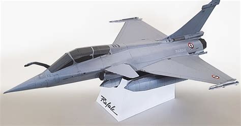 Dassault Aviation Aircraft Origami Papercraft