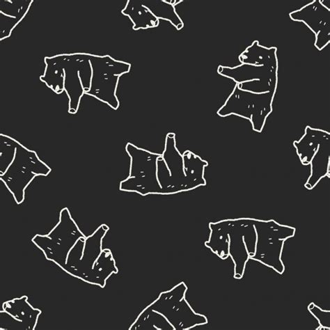 Polar Bear Seamless Pattern Stock Vectors Royalty Free Polar Bear