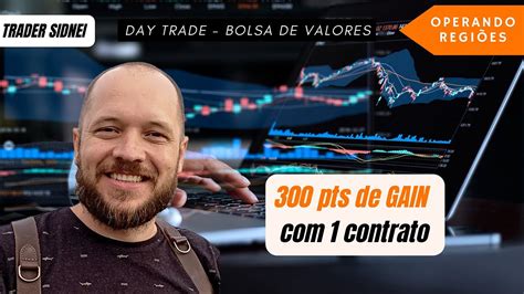 Operação do dia bolsa de valores day trade mini índice YouTube