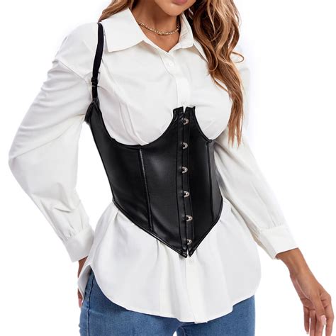 Lovskoo Plus Size Corsets For Women Renaissance Steampunk