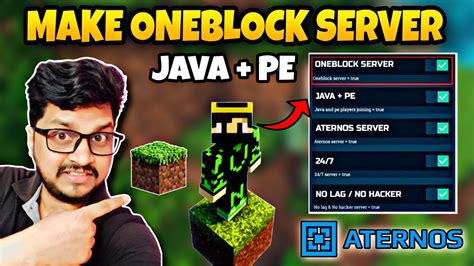 How To Make A ONEBLOCK Server In Minecraft How To Install One Block