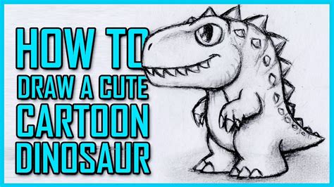 How To Draw A Cute Dinosaur - alter playground