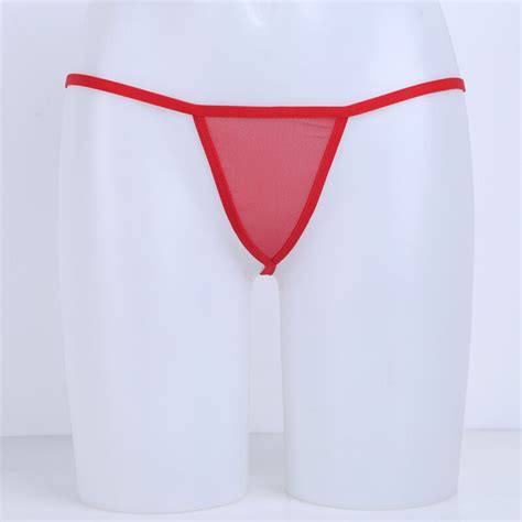 Sexy Mens Mesh See Through G String Briefs Micro Bikini T Back Thong Underwear Ebay
