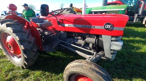 1965 Massey Ferguson 135 25 Litre 3 Cyl Diesel Tractor 46hp Youtube