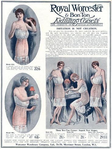 Advert For Royal Worcester Corsets 1922 Art Print Art Royal