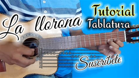 La Llorona Paola Jara Como Tocar Requinto TABLATURA YouTube