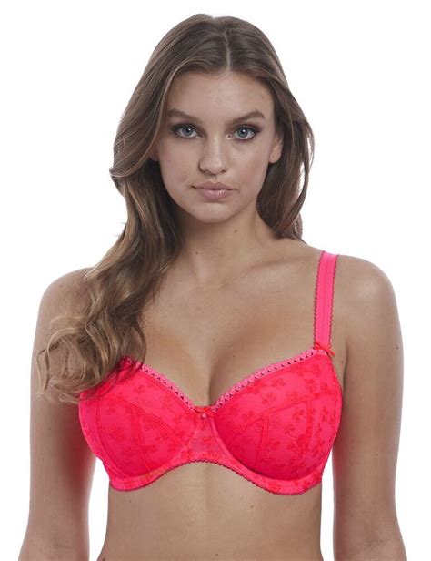 Freya Unchained Padded Half Cup Bra Belle Lingerie Freya Unchained