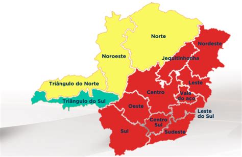 Comitê mantém 10 regiões na onda vermelha do Minas Consciente