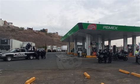 Auxilian A Señor Herido De Bala En Una Gasolinera Al Norte De Morelia