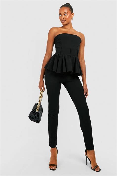 Tall Trousers Long Leg Trousers For Women Boohoo Uk