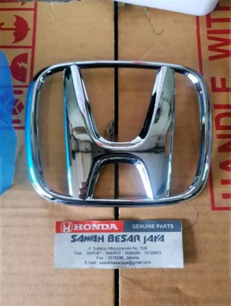 Jual Emblem Logo Huruf H Gril Grill Depan Honda Crv Rm Rw Turbo